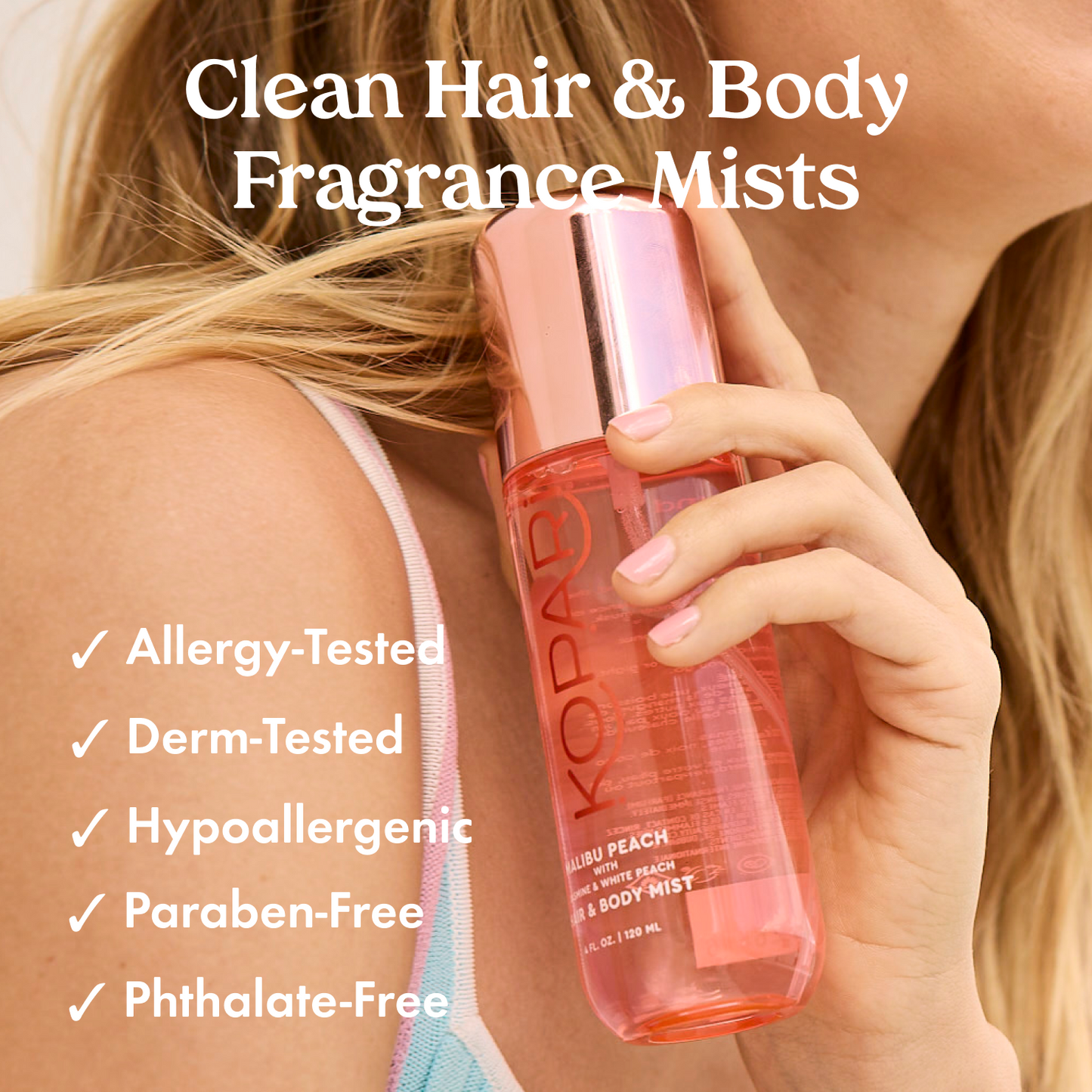 Mini Juicy Peach Hair & Body Mist