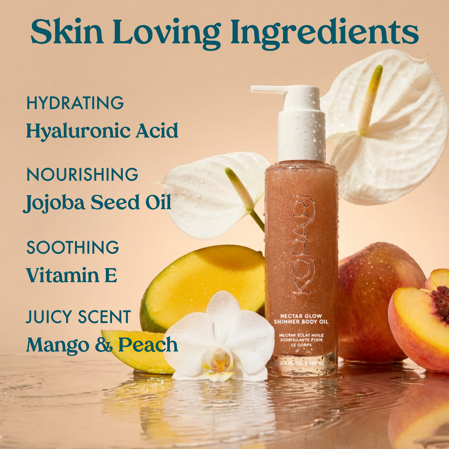 Nectar Glow Shimmer Body Oil