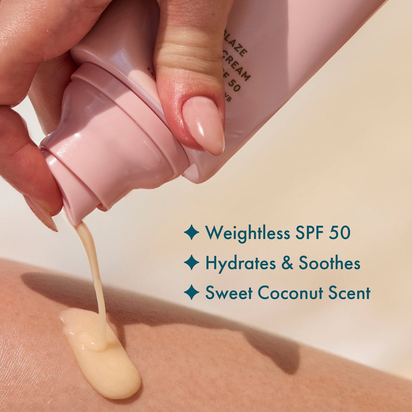 Sunglaze Body Gel Cream Sunscreen SPF 50